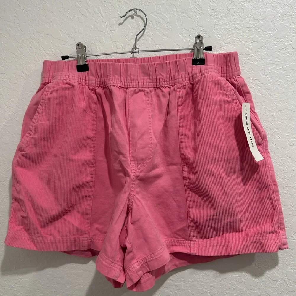 NWT Urban Outfitters High Waist Pink Shorts - Picture 1 of 3